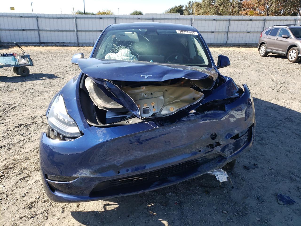 2022 TESLA MODEL Y  VIN:7SAYGDEE1NF323916