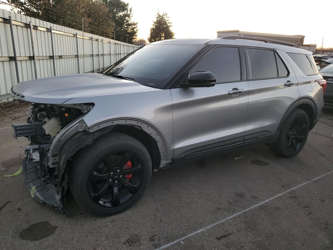 2023 FORD EXPLORER ST VIN:1FM5K8GC7PGA65276