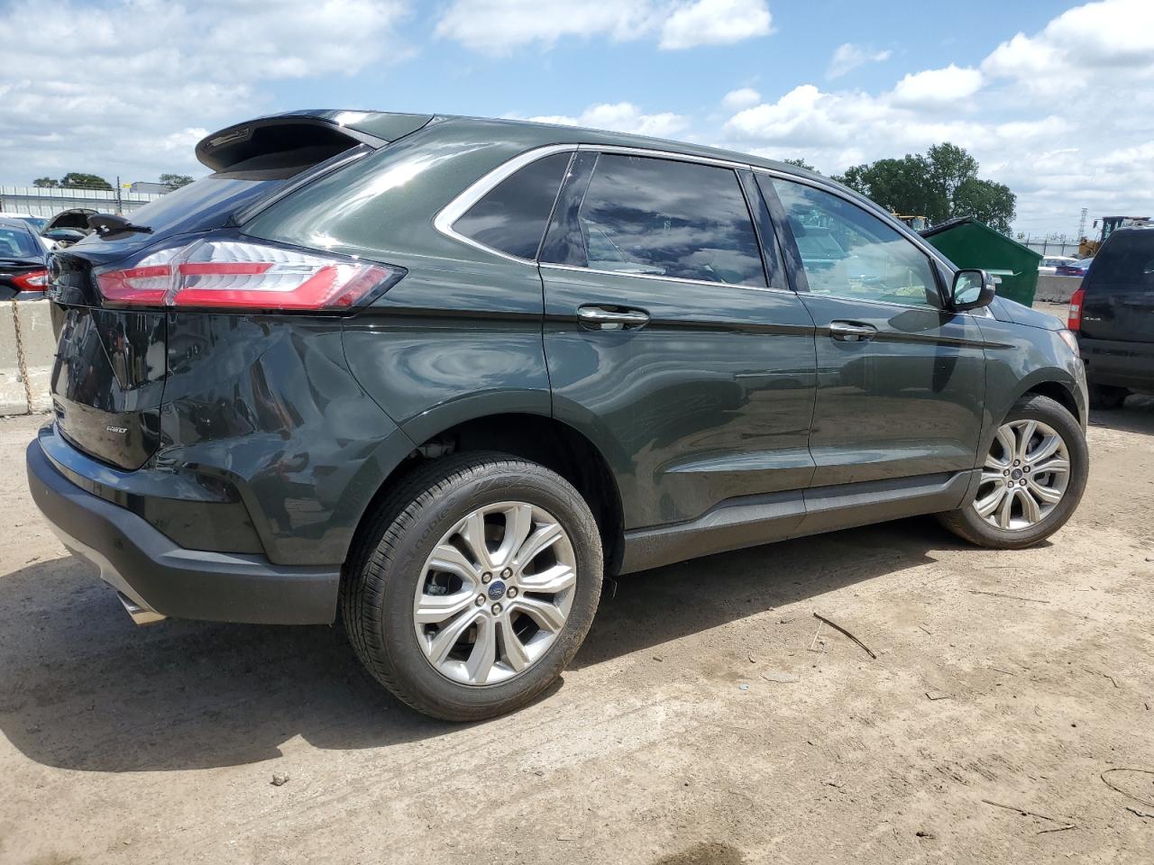 2022 FORD EDGE TITANIUM VIN:2FMPK4K93NBA07358