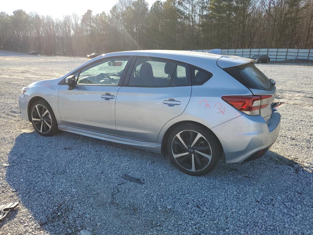 2022 SUBARU IMPREZA SPORT VIN:4S3GTAM64N3712396
