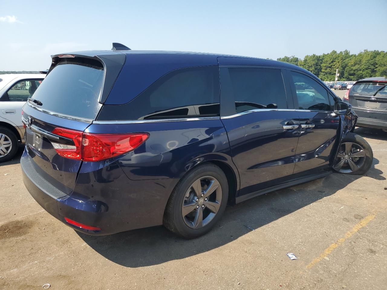 2022 HONDA ODYSSEY EX VIN:5FNRL6H52NB048075