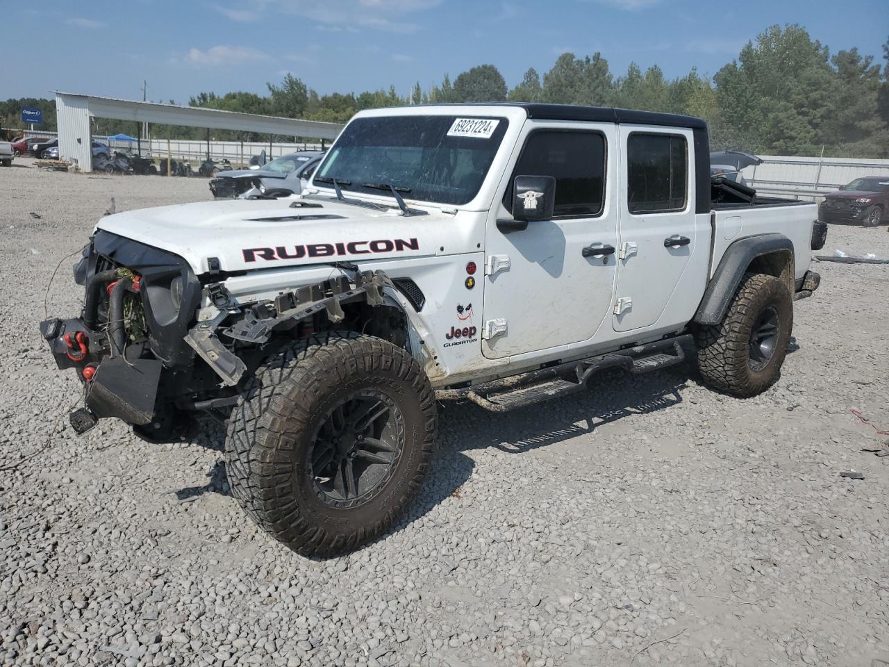 2022 JEEP GLADIATOR RUBICON VIN:1C6JJTBG1NL142769