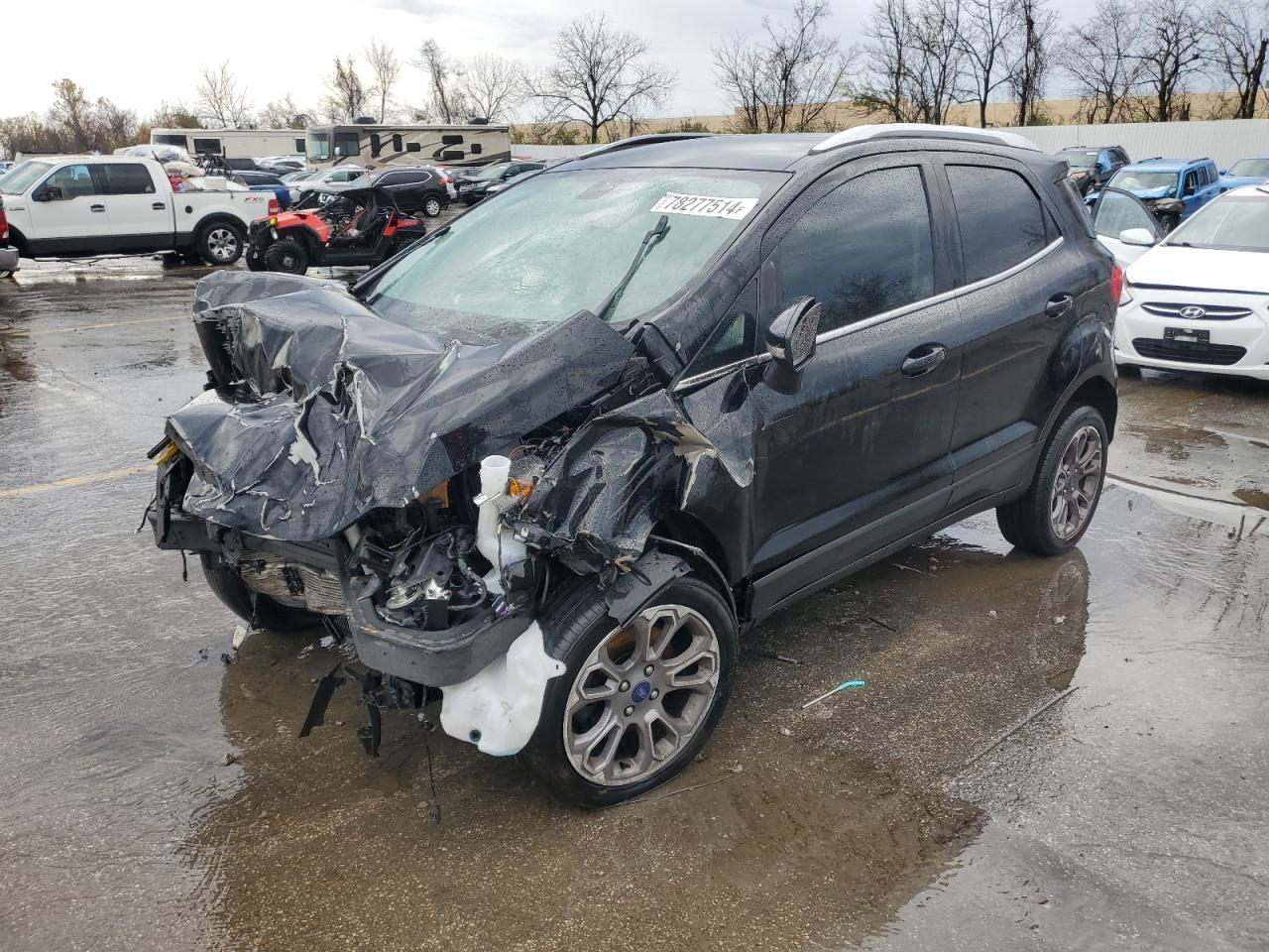 2022 FORD ECOSPORT TITANIUM VIN:MAJ6S3KL4NC458276