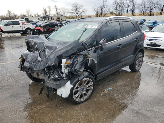 2022 FORD ECOSPORT TITANIUM VIN:MAJ6S3KL4NC458276