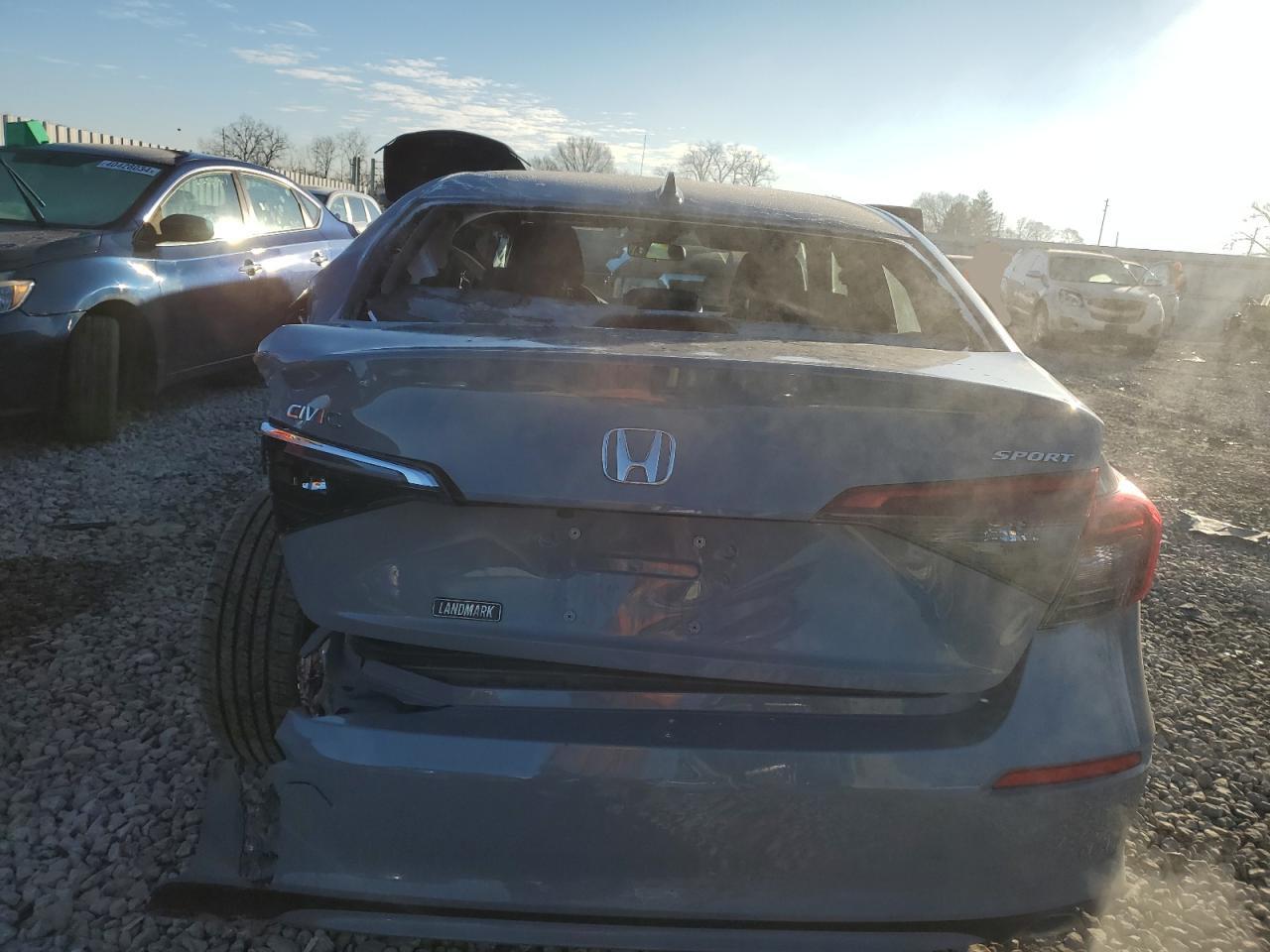 2022 HONDA CIVIC SPORT VIN:2HGFE2F52NH596131