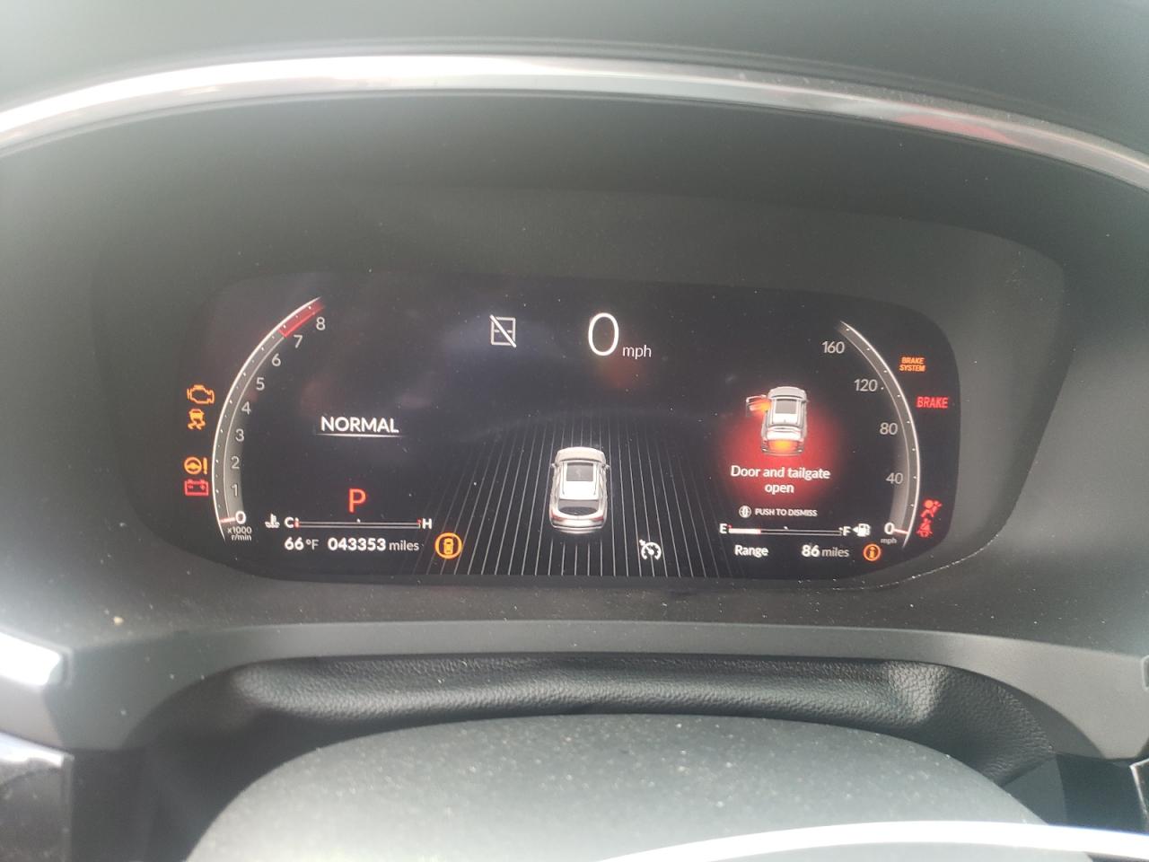 2022 ACURA MDX A-SPEC VIN:5J8YE1H08NL008594