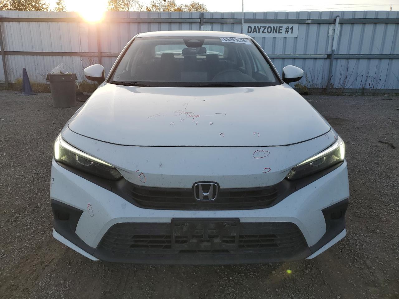 2022 HONDA CIVIC LX VIN:2HGFE2F25NH118324