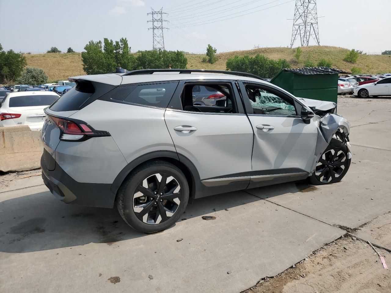 2023 KIA SPORTAGE X LINE VIN:5XYK6CAF7PG114741