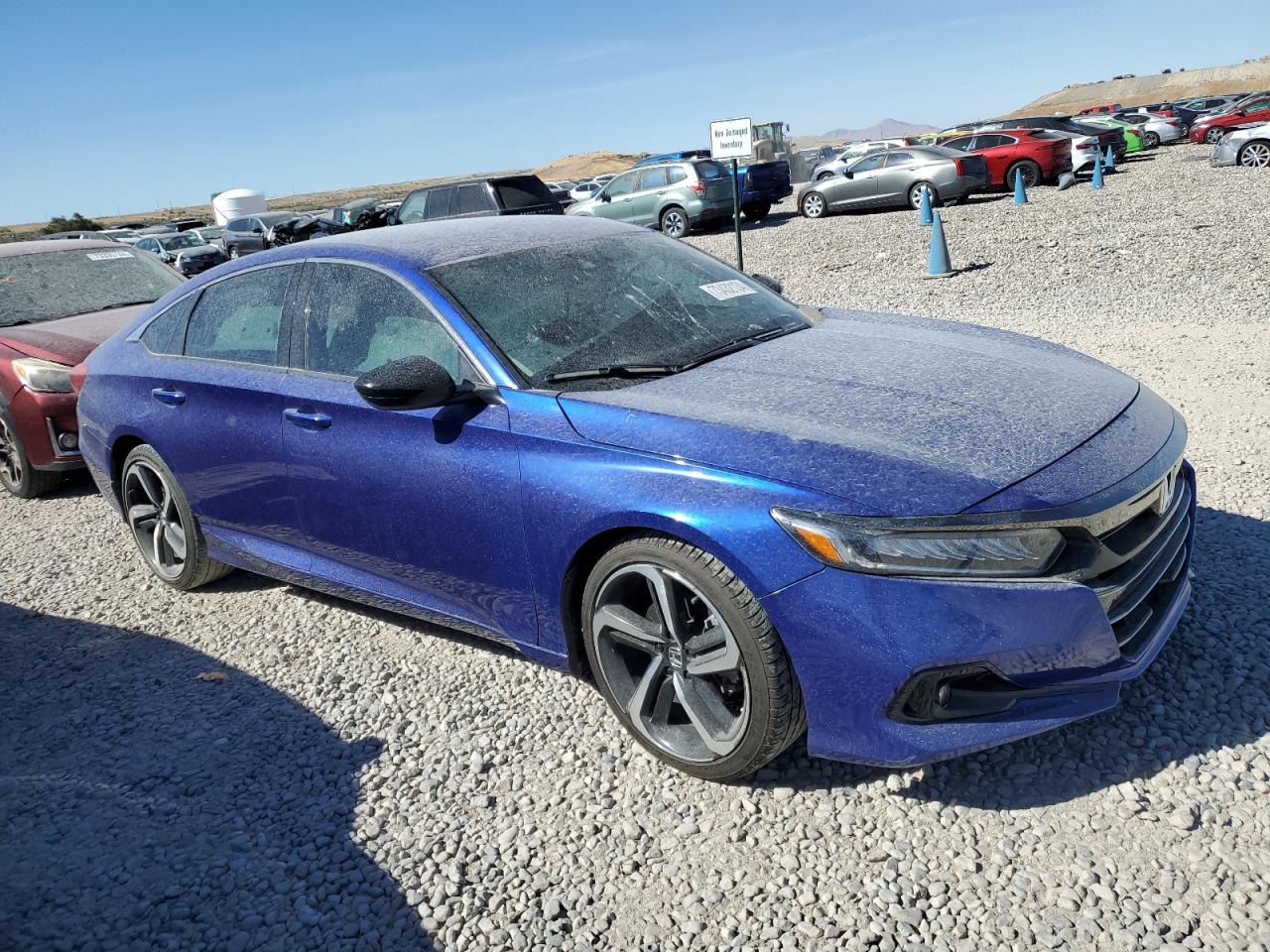 2022 HONDA ACCORD SPORT VIN:1HGCV1F35NA075527