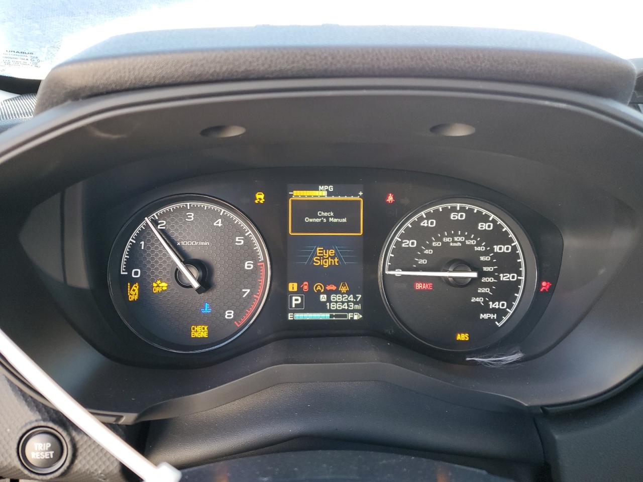 2024 SUBARU FORESTER  VIN:JF2SKABC4RH502879