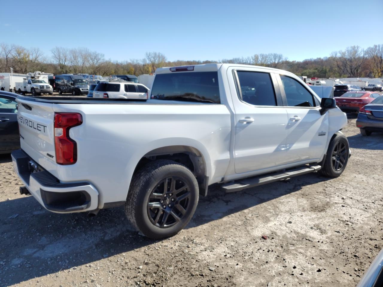 2022 CHEVROLET SILVERADO LTD C1500 RST VIN:3GCPWDED8NG171727