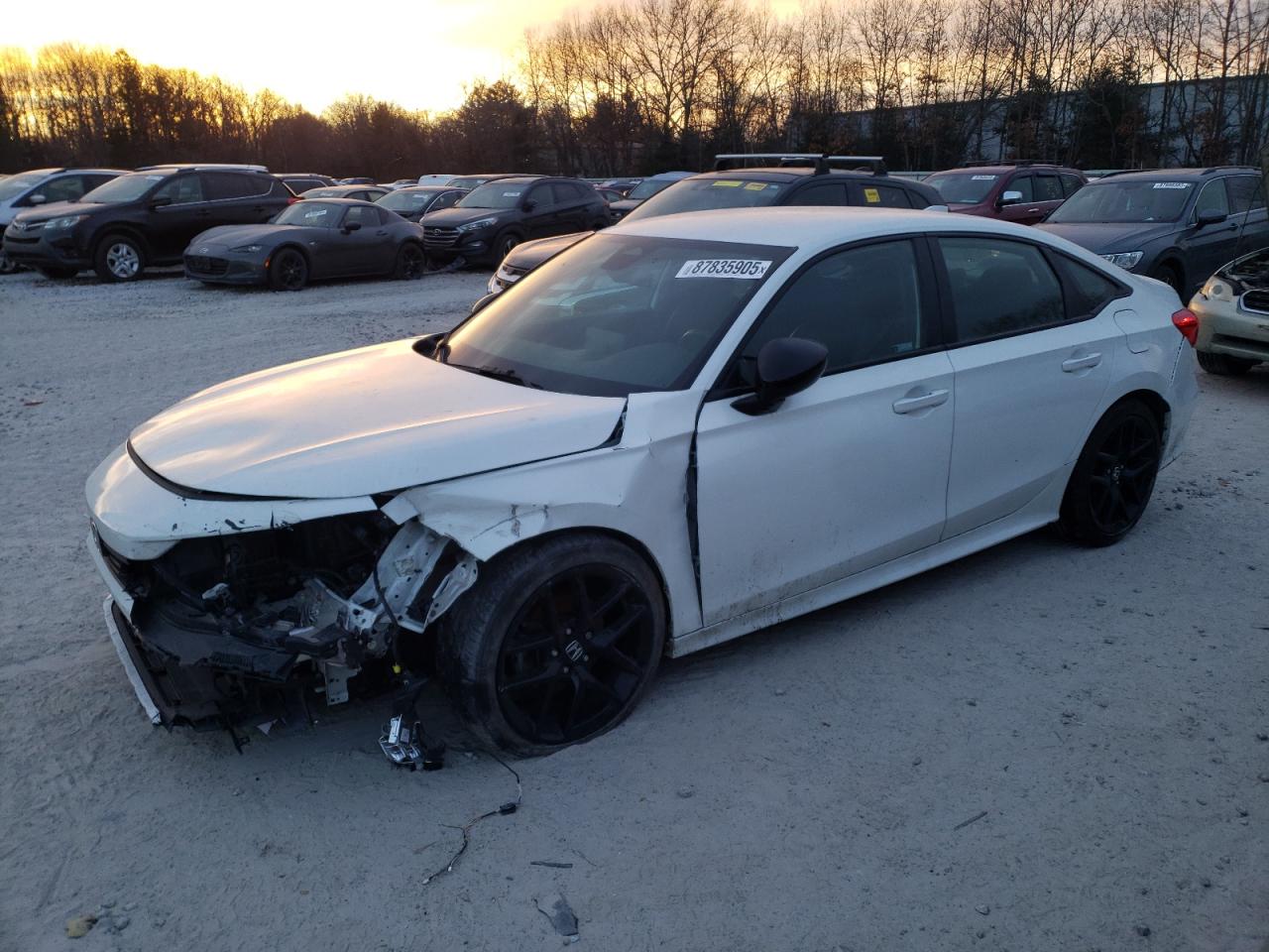 2022 HONDA CIVIC SPORT VIN:2HGFE2F5XNH540762