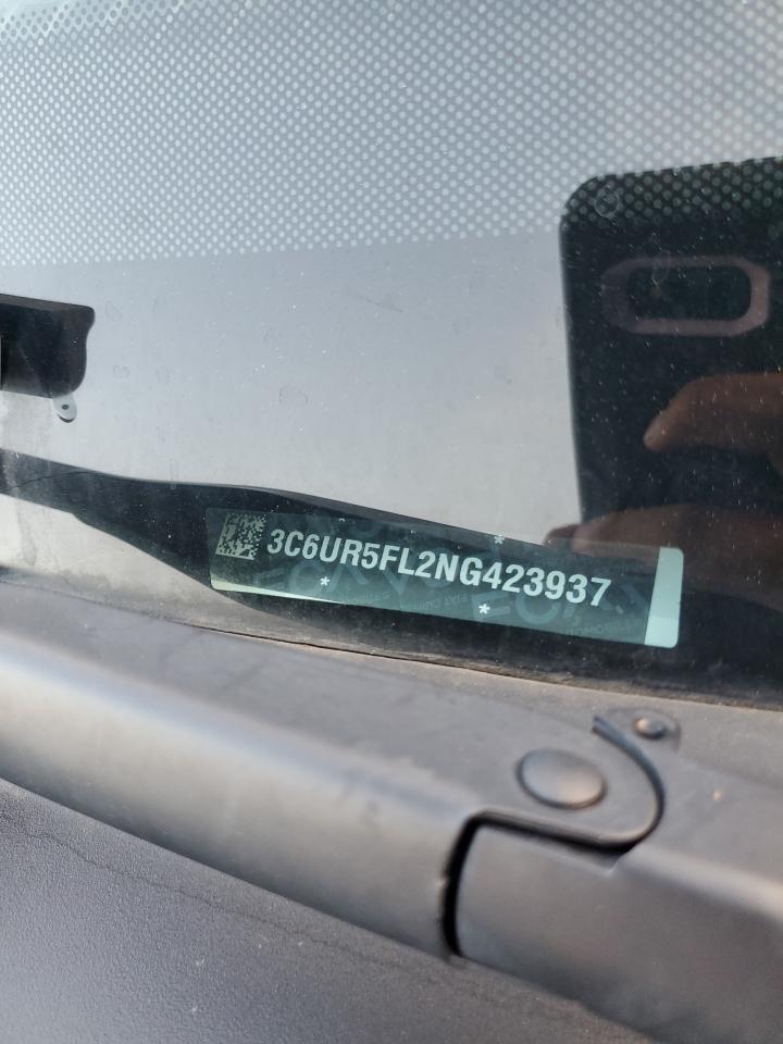 2022 RAM 2500 LARAMIE VIN:3C6UR5FL2NG423937