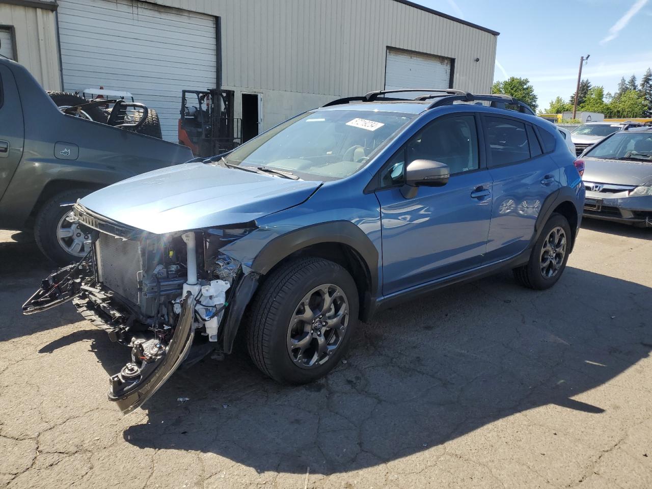 2022 SUBARU CROSSTREK SPORT VIN:JF2GTHSC1NH264396