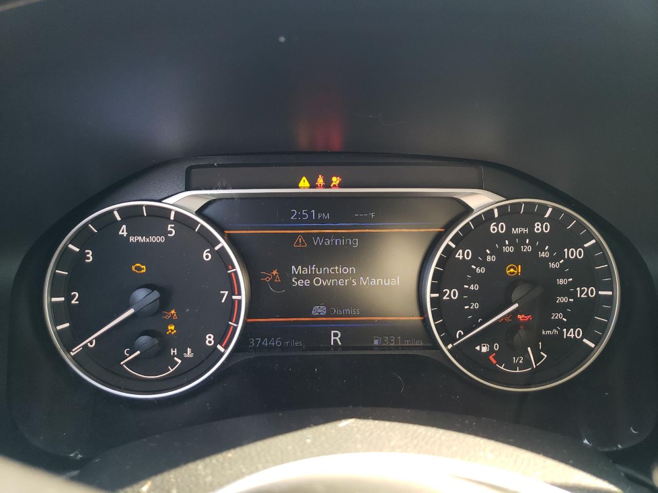 2022 NISSAN ALTIMA SR VIN:1N4BL4CV4NN402294