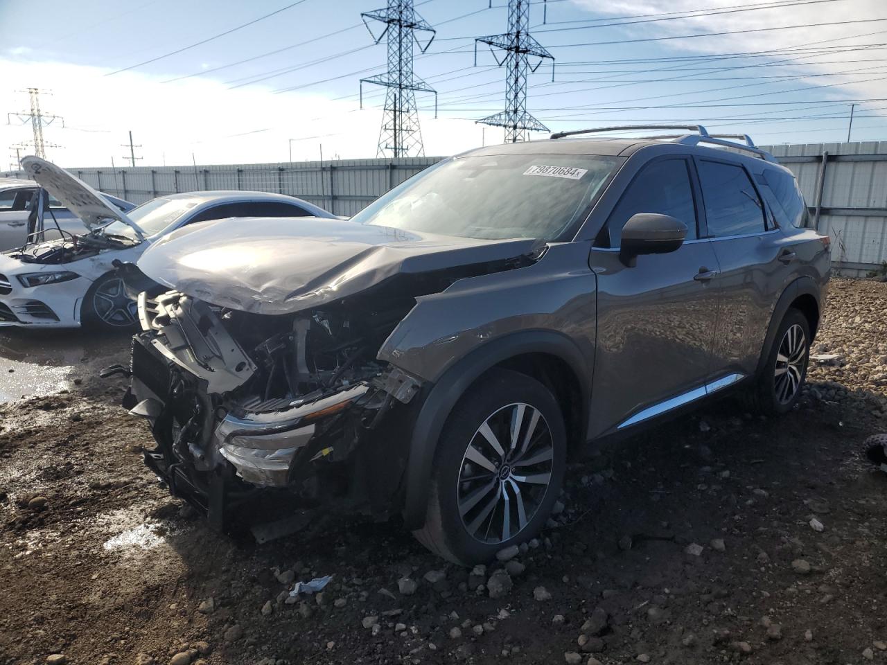2023 NISSAN PATHFINDER PLATINUM VIN:5N1DR3DJ8PC252840