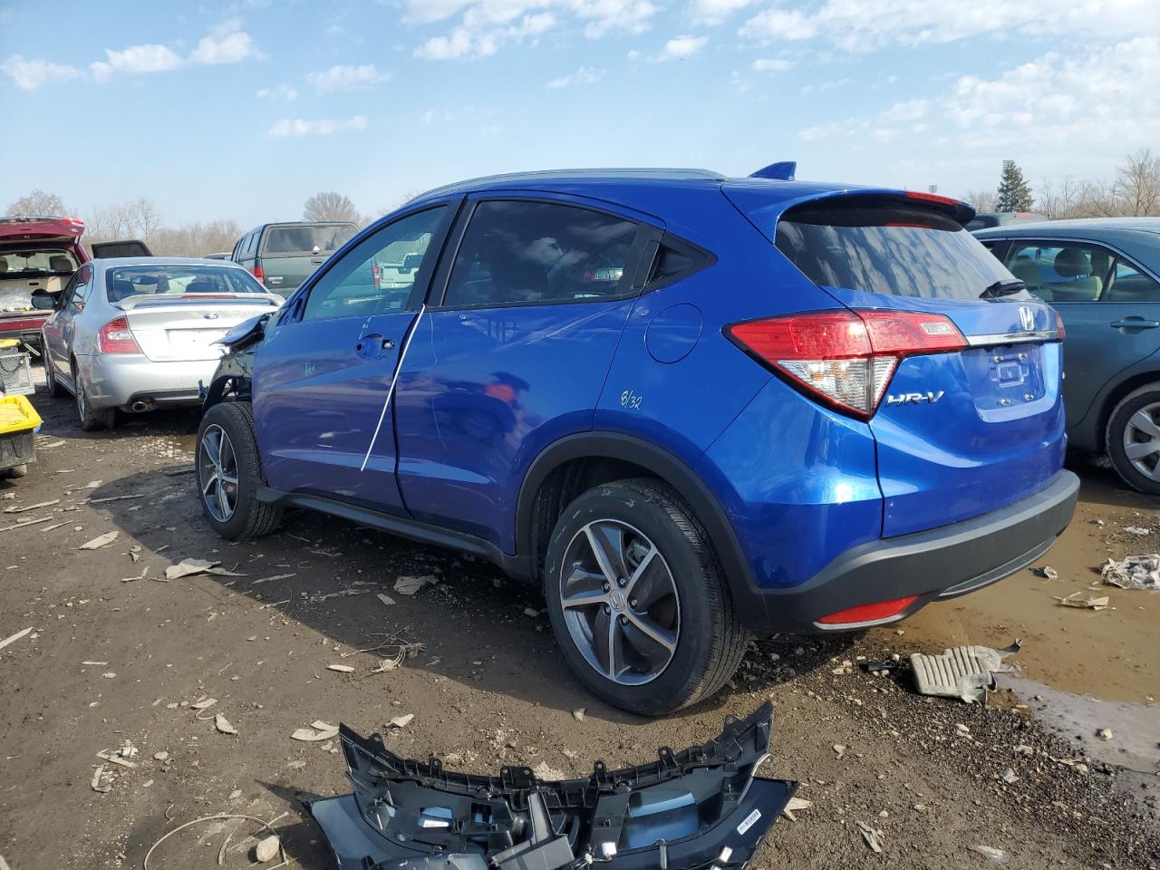 2022 HONDA HR-V EX VIN:3CZRU6H57NM703821