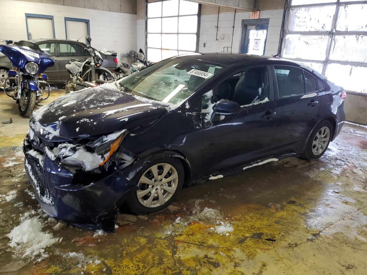 2022 TOYOTA COROLLA LE VIN:5YFEPMAE2NP309923