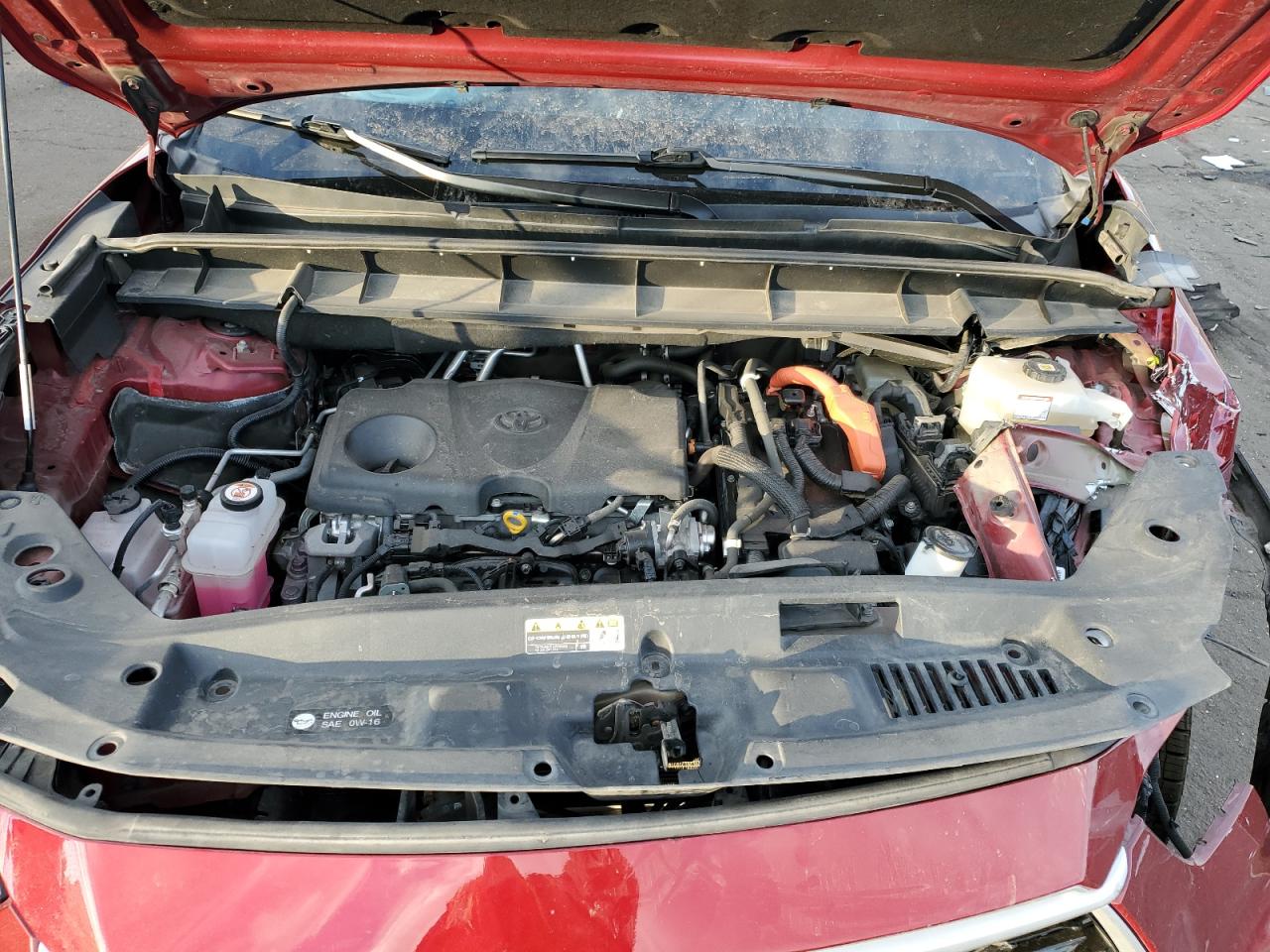 2022 TOYOTA HIGHLANDER HYBRID XLE VIN:5TDGBRCH0NS543478