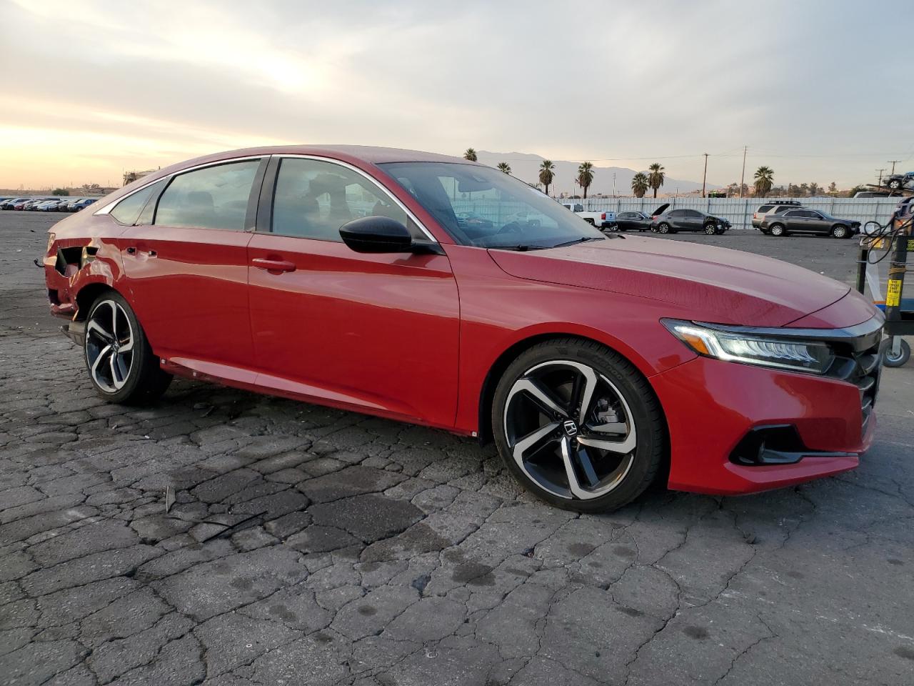 2022 HONDA ACCORD SPORT VIN:1HGCV1F37NA039385