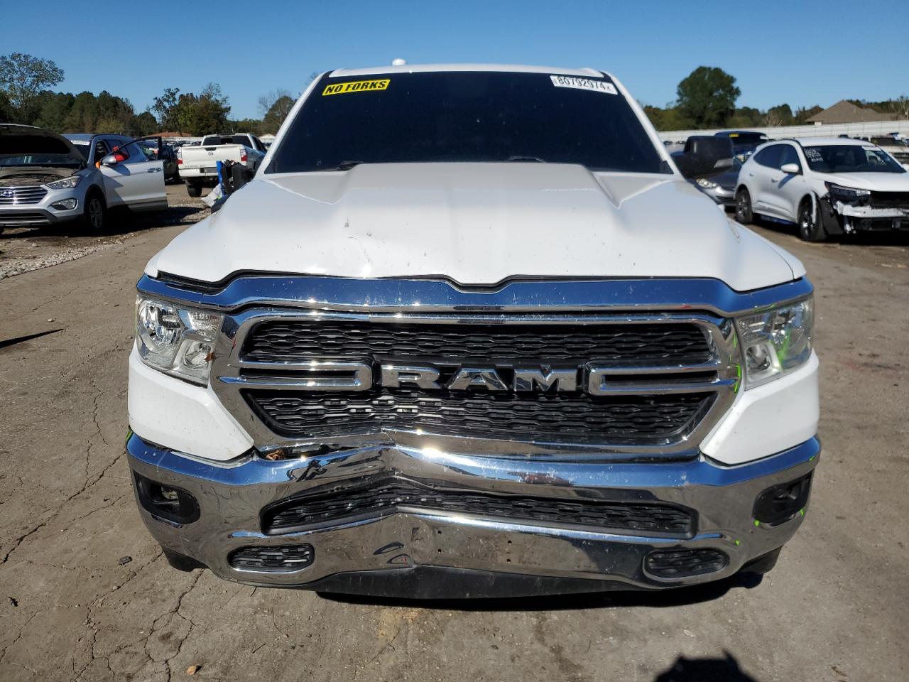 2022 RAM 1500 BIG HORN/LONE STAR VIN:1C6SRFFM6NN240022