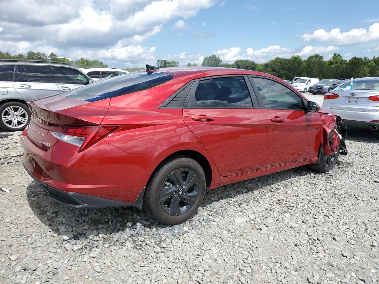 2023 HYUNDAI ELANTRA BLUE VIN:KMHLM4AJ9PU081854