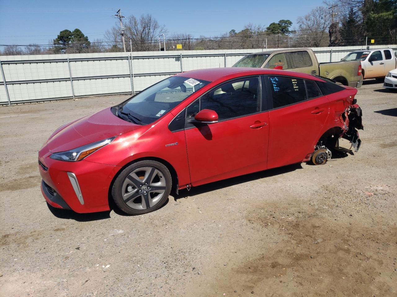 2022 TOYOTA PRIUS NIGHT SHADE VIN:JTDKAMFU9N3174436