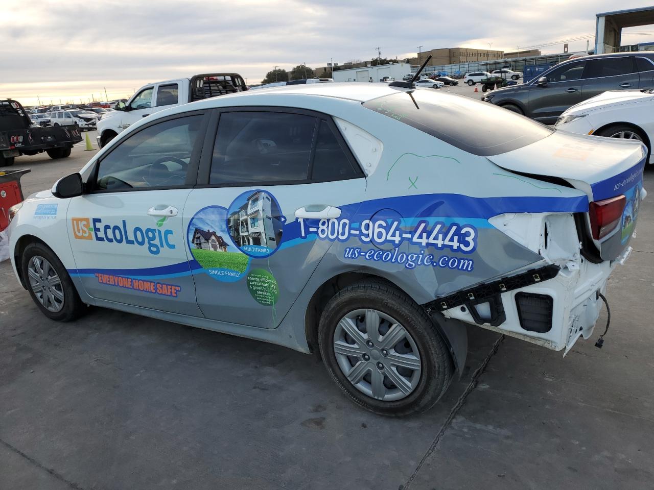 2023 KIA RIO LX VIN:3KPA24AD2PE578495