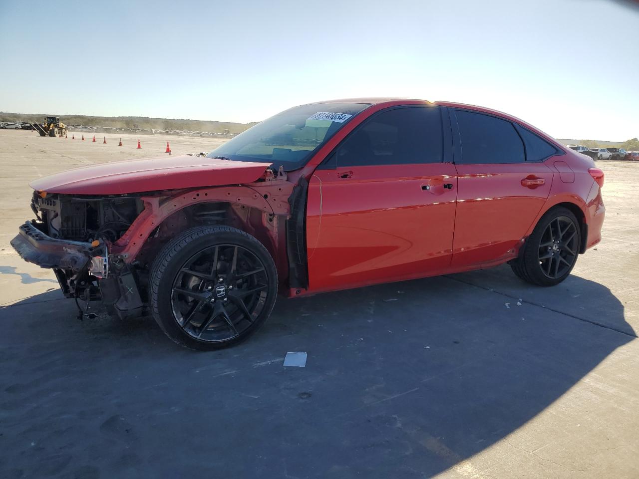 2023 HONDA CIVIC SPORT VIN:2HGFE2F58PH505835