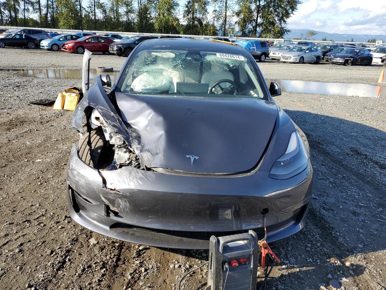 2022 TESLA MODEL 3  VIN:5YJ3E1EB8NF359474