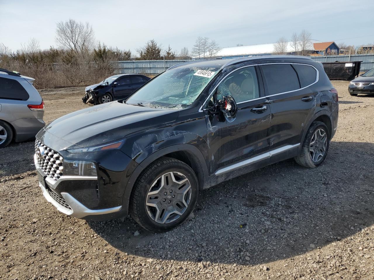 2022 HYUNDAI SANTA FE LIMITED VIN:KM8S5DA18NU039892