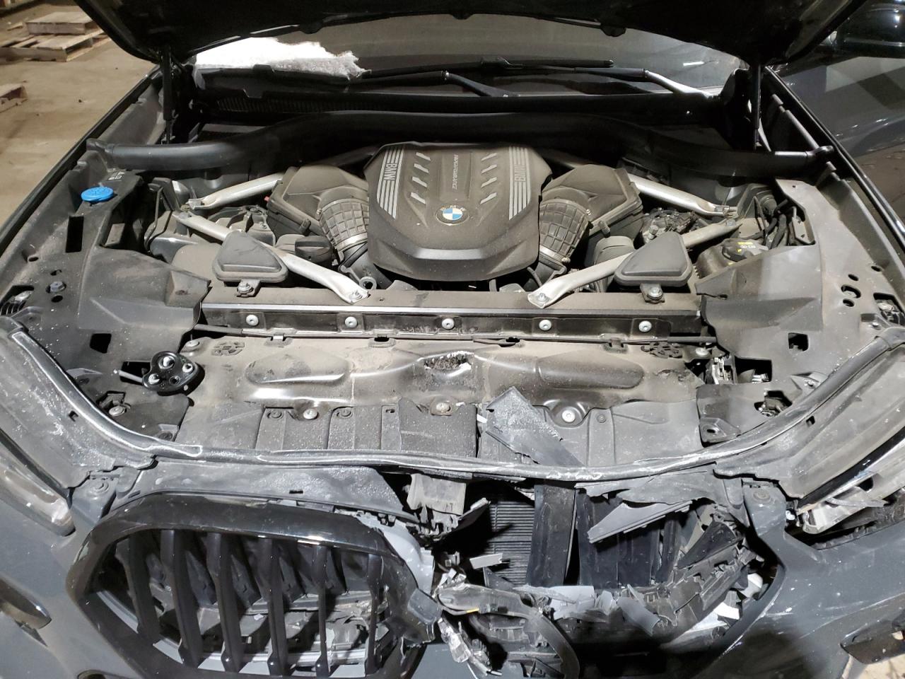 2022 BMW X6 M50I VIN:5UXCY8C09N9L48414