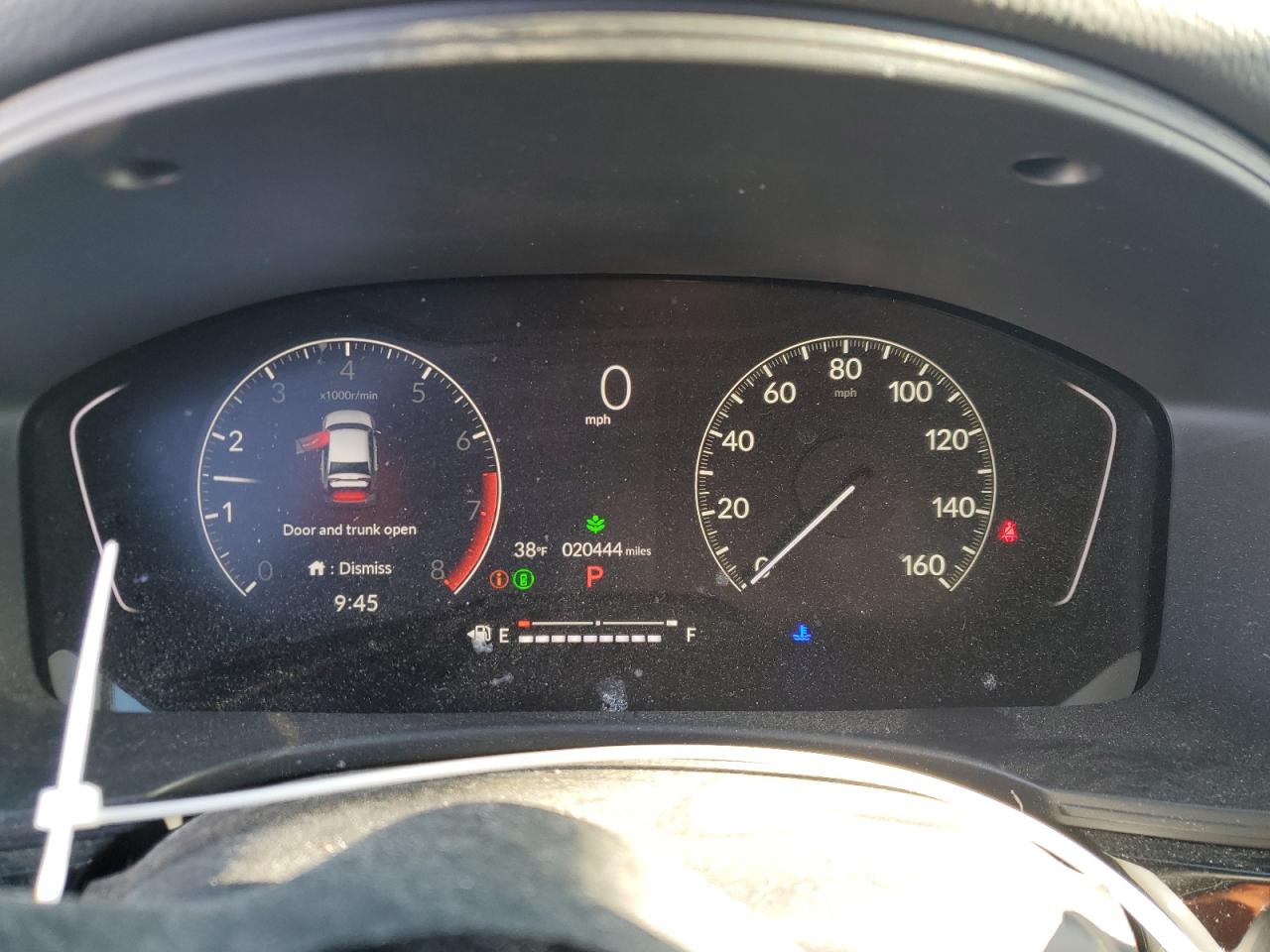 2023 HONDA CIVIC EX VIN:2HGFE1F73PH322208