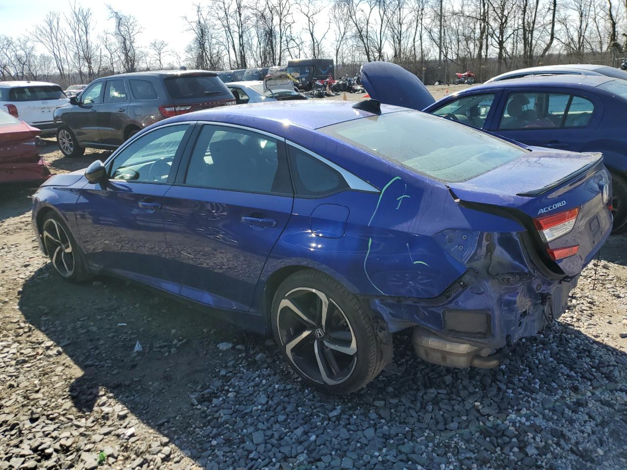 2022 HONDA ACCORD SPORT VIN:1HGCV1F32NA036250