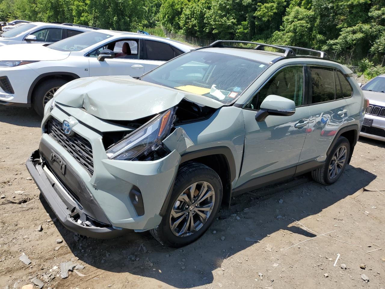 2022 TOYOTA RAV4 XLE PREMIUM VIN:4T3B6RFV1NU099140