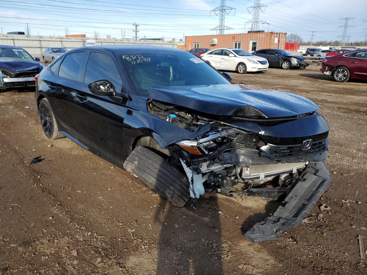 2024 HONDA CIVIC SPORT VIN:2HGFE2F51RH508627