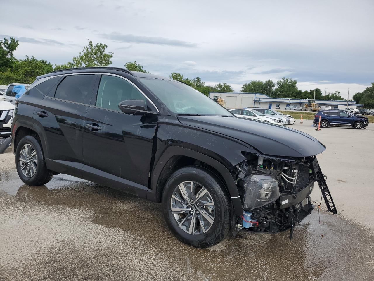 2022 HYUNDAI TUCSON BLUE VIN:KM8JBCA18NU024341