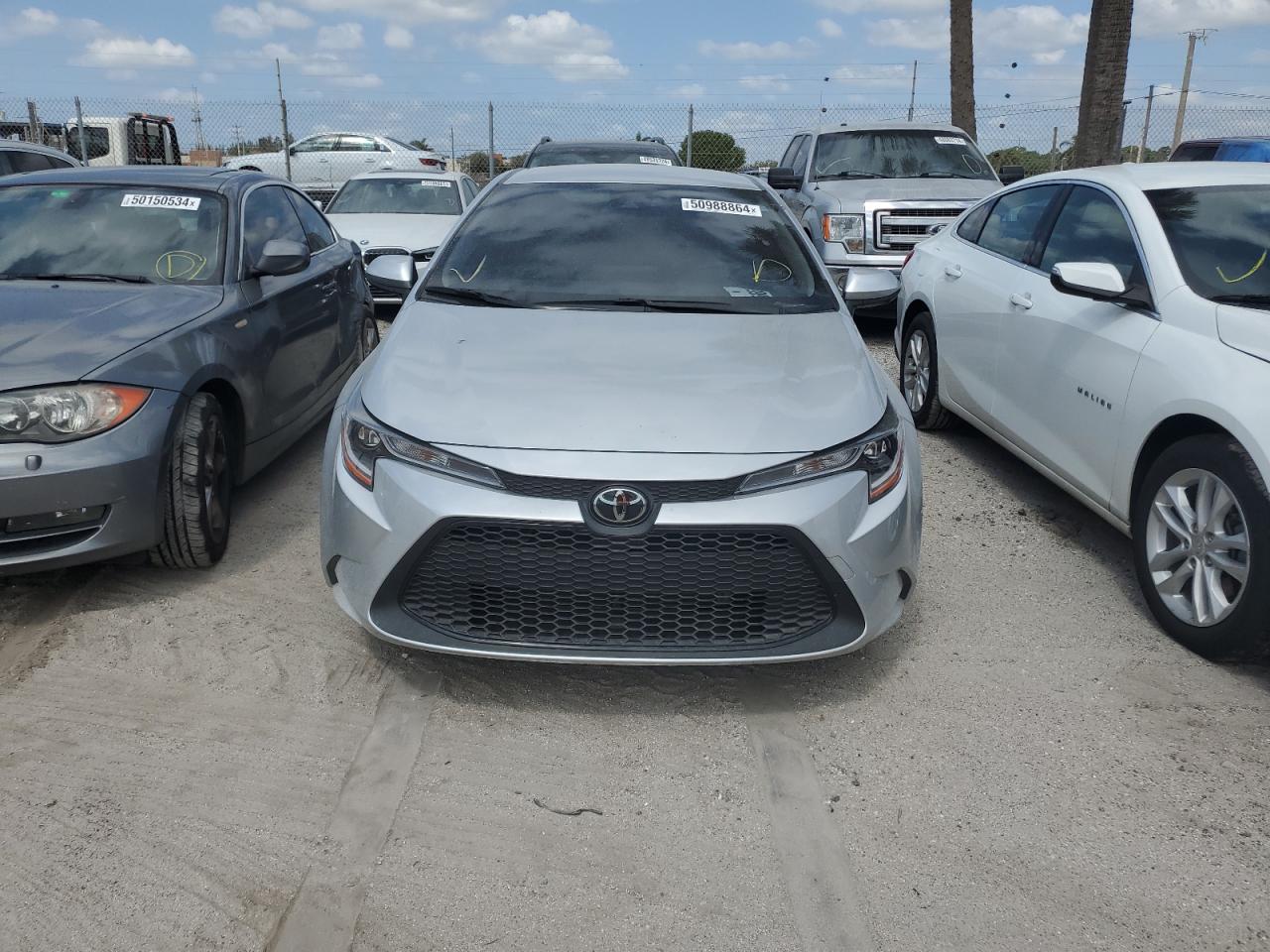 2022 TOYOTA COROLLA LE VIN:JTDEPMAE7N3030668