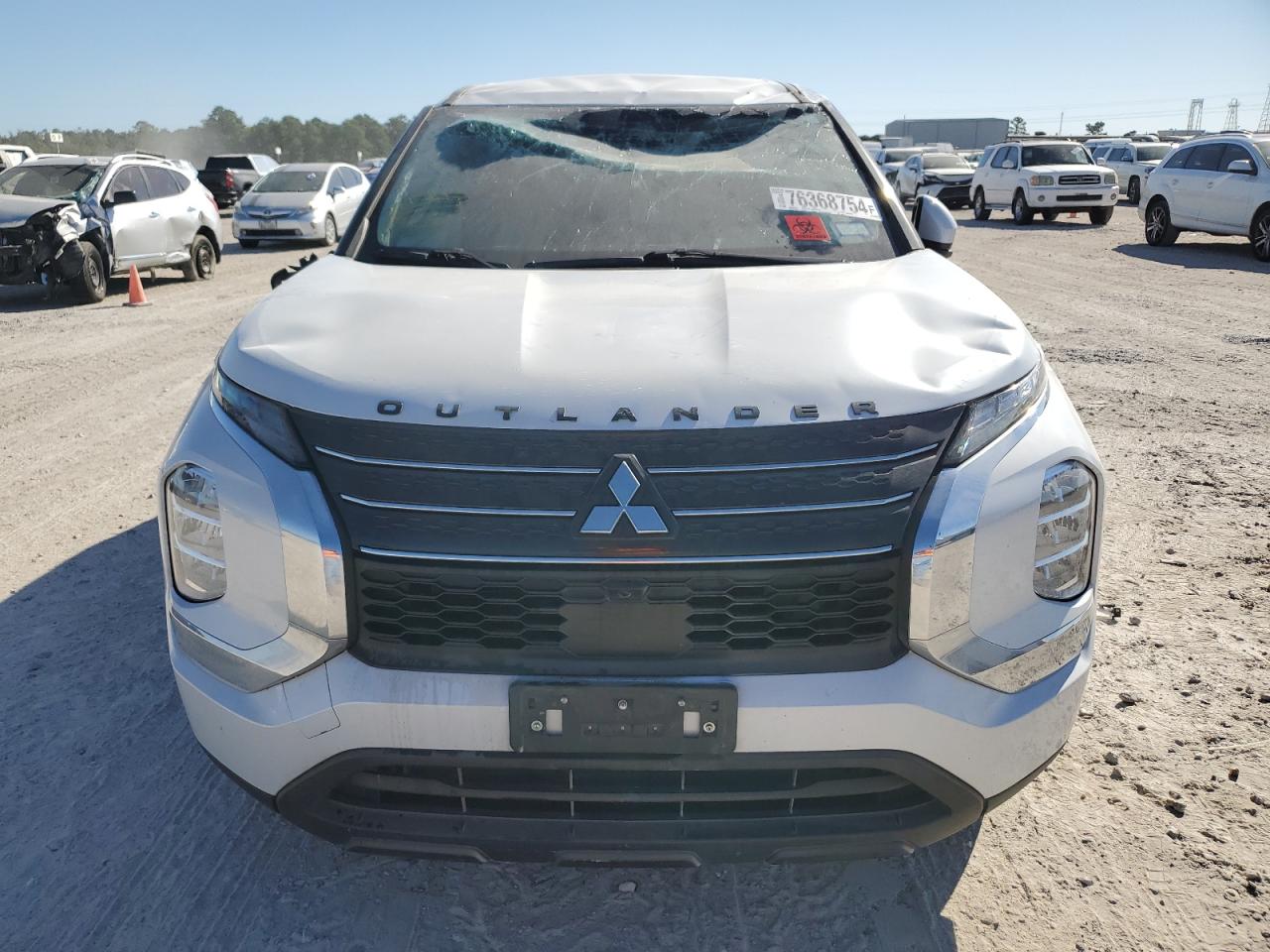 2022 MITSUBISHI OUTLANDER ES VIN:JA4J3TA82NZ032415