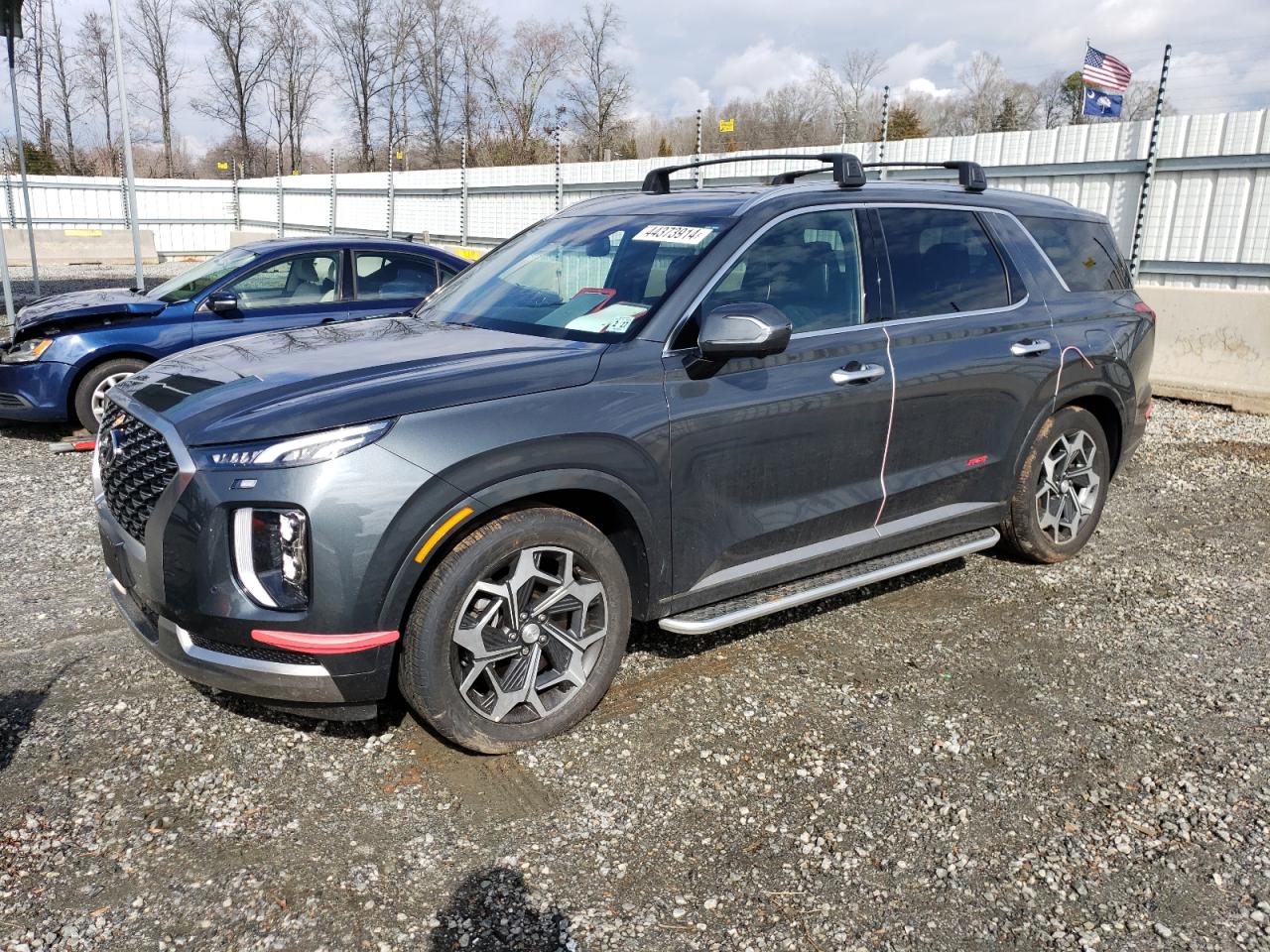 2022 HYUNDAI PALISADE CALLIGRAPHY VIN:KM8R7DHEXNU407264