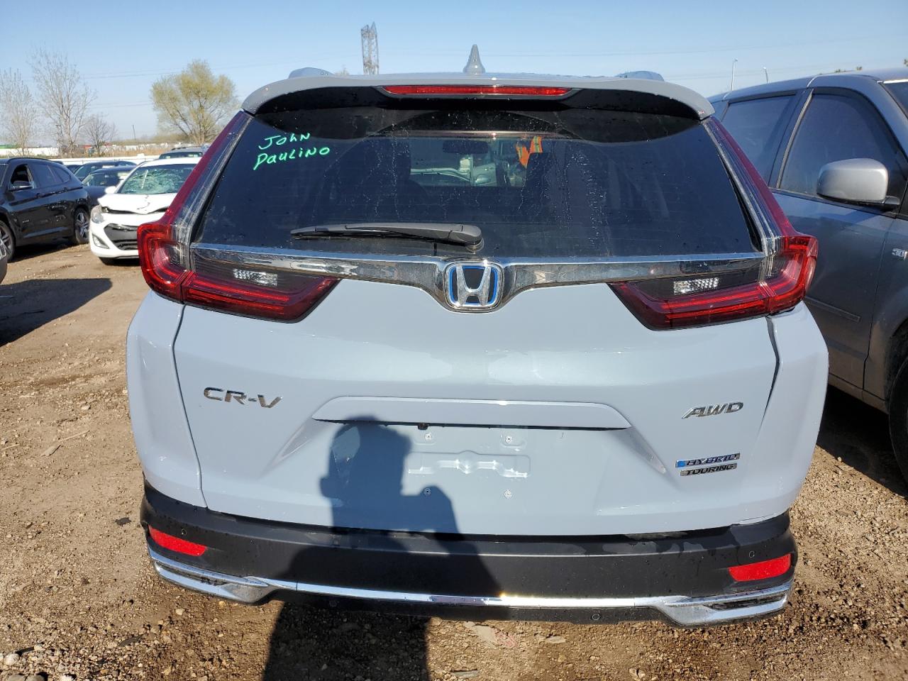 2022 HONDA CR-V TOURING VIN:5J6RT6H99NL034586