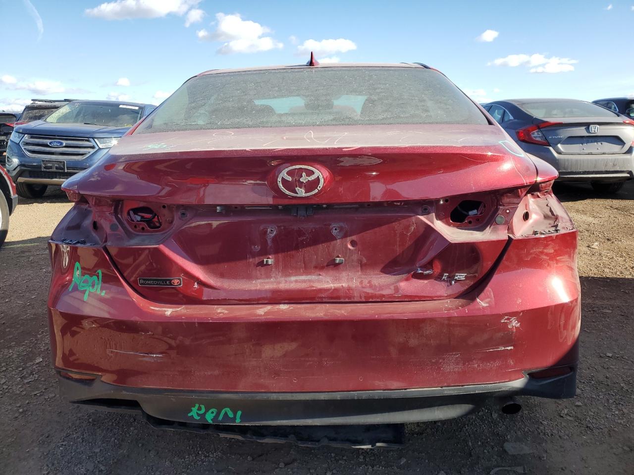 2022 TOYOTA CAMRY LE VIN:4T1C11AK7NU684119