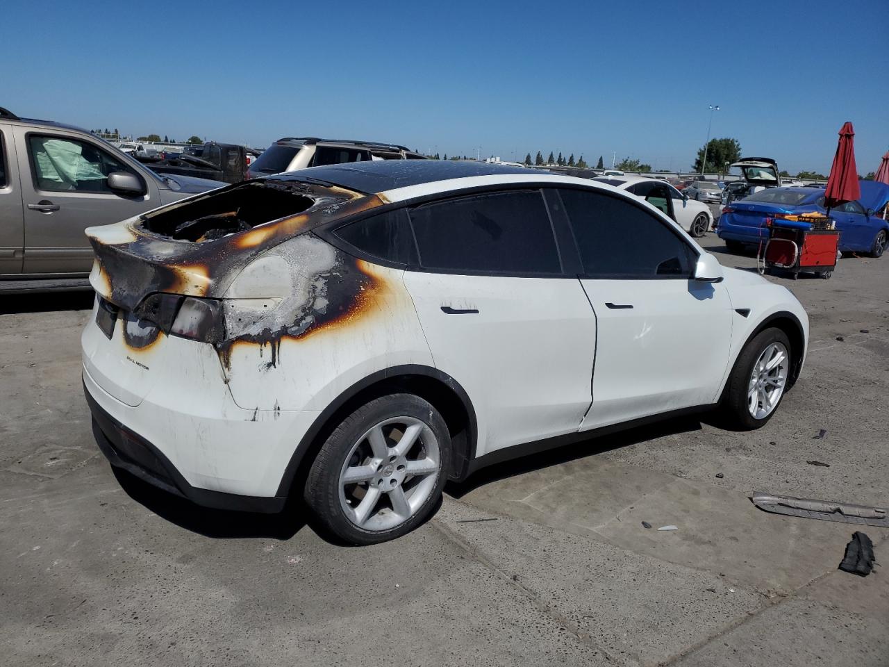 2023 TESLA MODEL Y  VIN:7SAYGAEE0PF640183