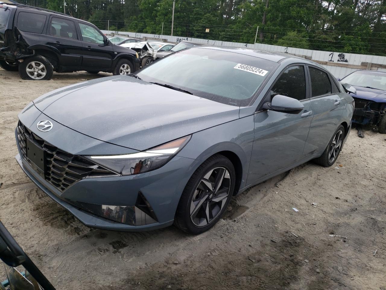 2022 HYUNDAI ELANTRA LIMITED VIN:KMHLN4AJ0NU021455