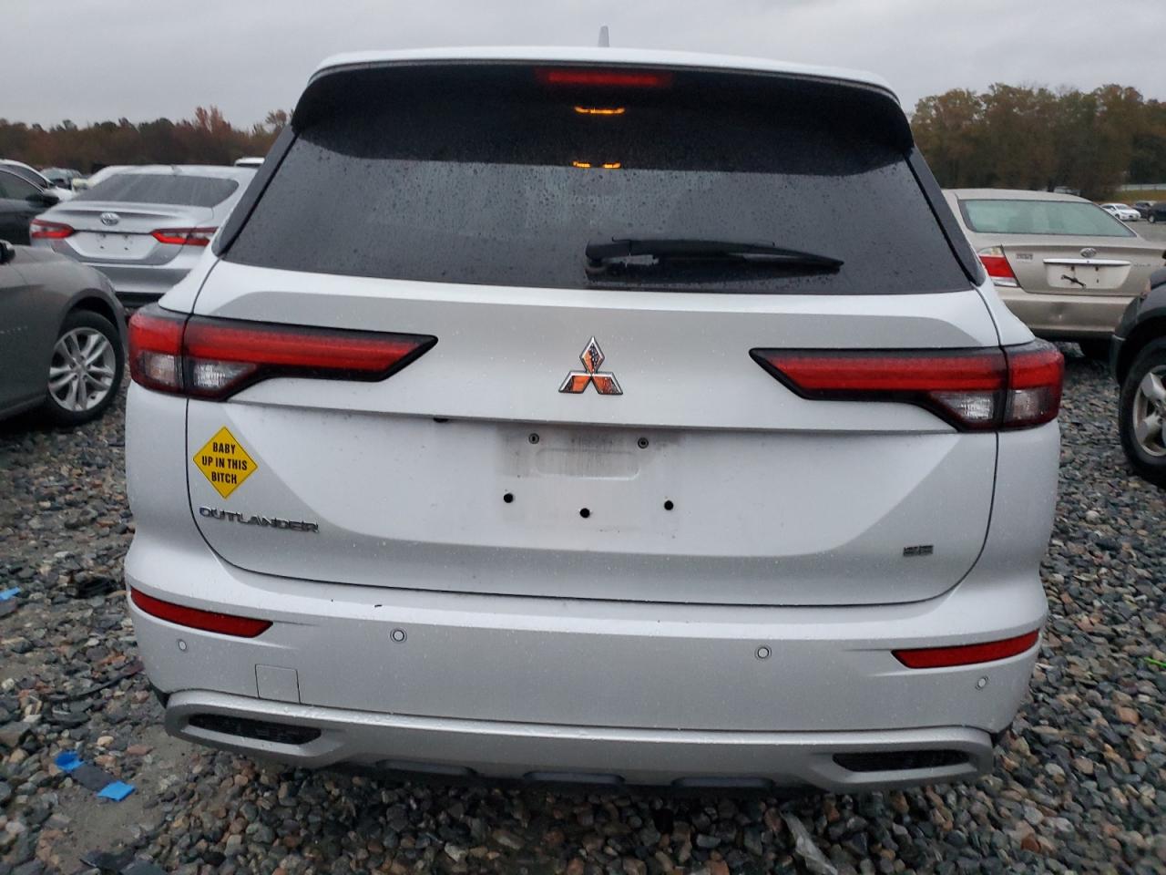 2022 MITSUBISHI OUTLANDER SE VIN:JA4J3UA87NZ014143