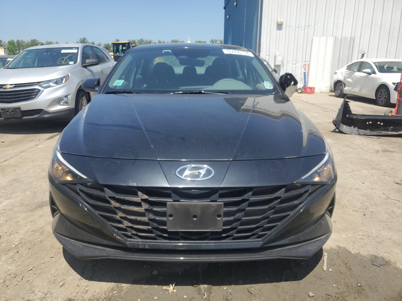 2022 HYUNDAI ELANTRA BLUE VIN:KMHLM4AJ6NU023911