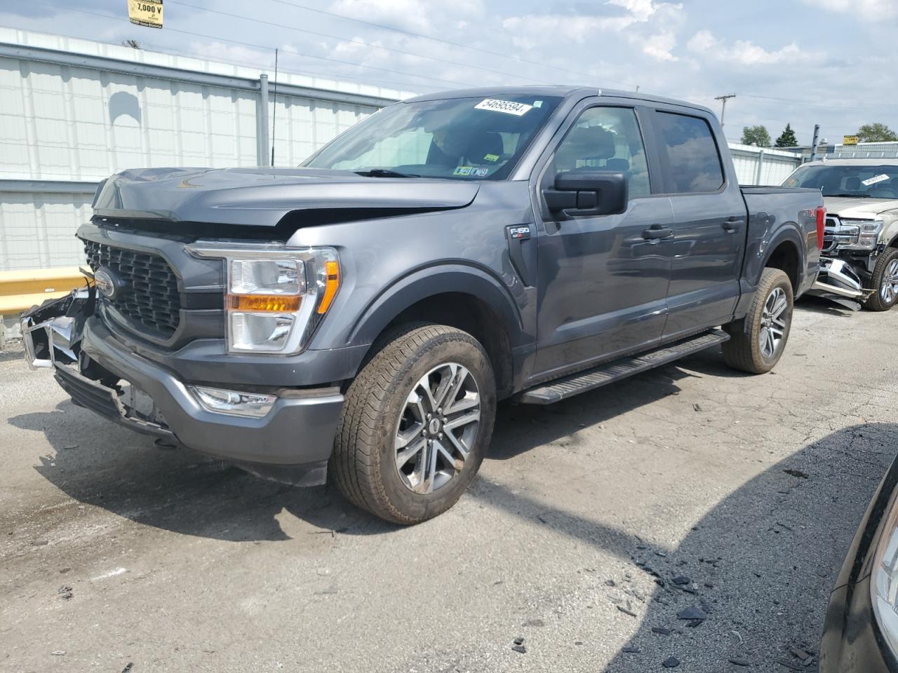 2022 FORD F150 SUPERCREW VIN:1FTFW1E56NFA76927