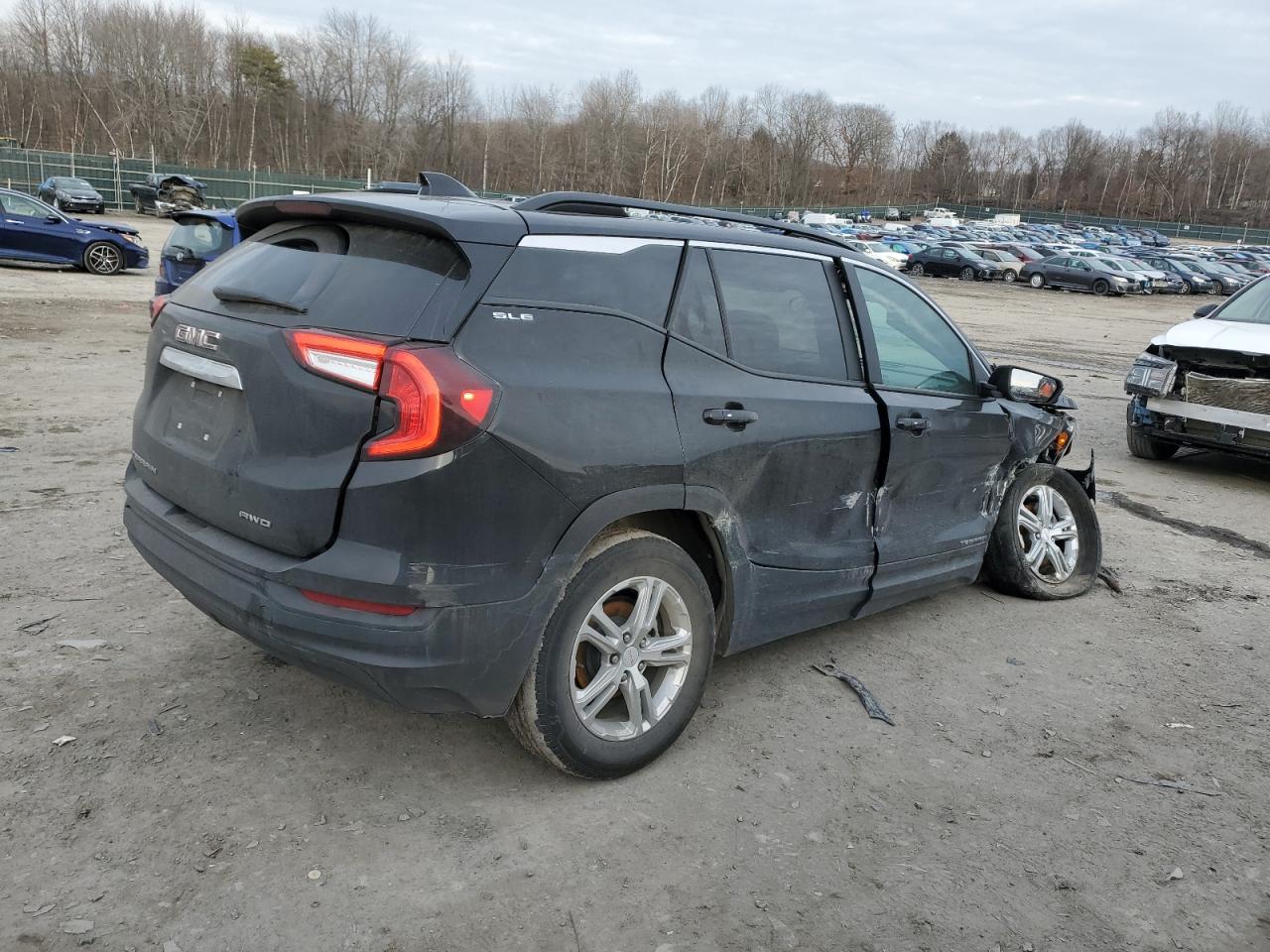 2022 GMC TERRAIN SLE VIN:3GKALTEV7NL110091