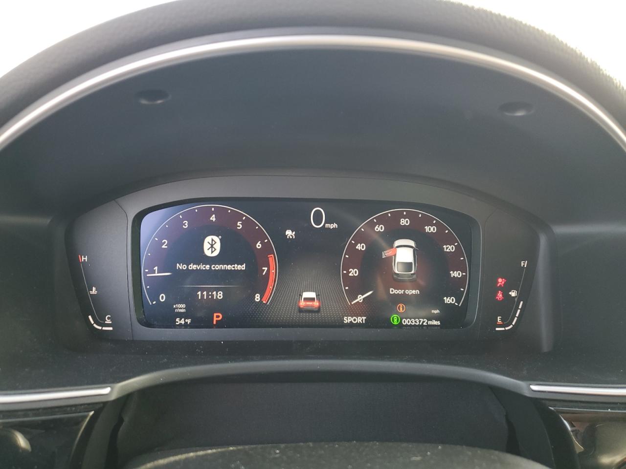 2024 HONDA CIVIC SPORT TOURING VIN:19XFL1H86RE002521