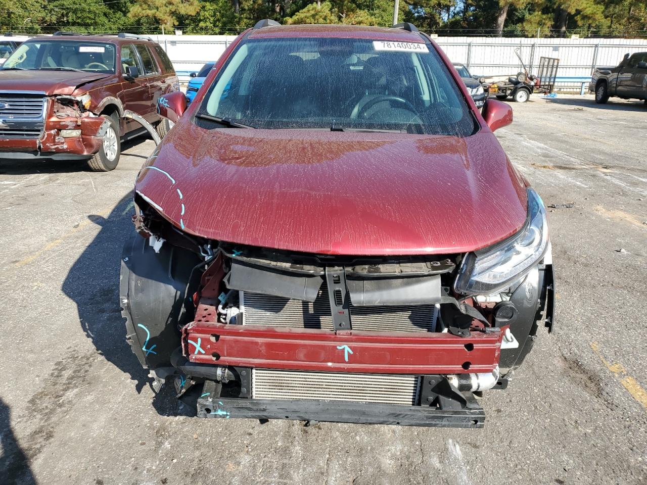 2022 CHEVROLET TRAX 1LT VIN:KL7CJLSM2NB513741